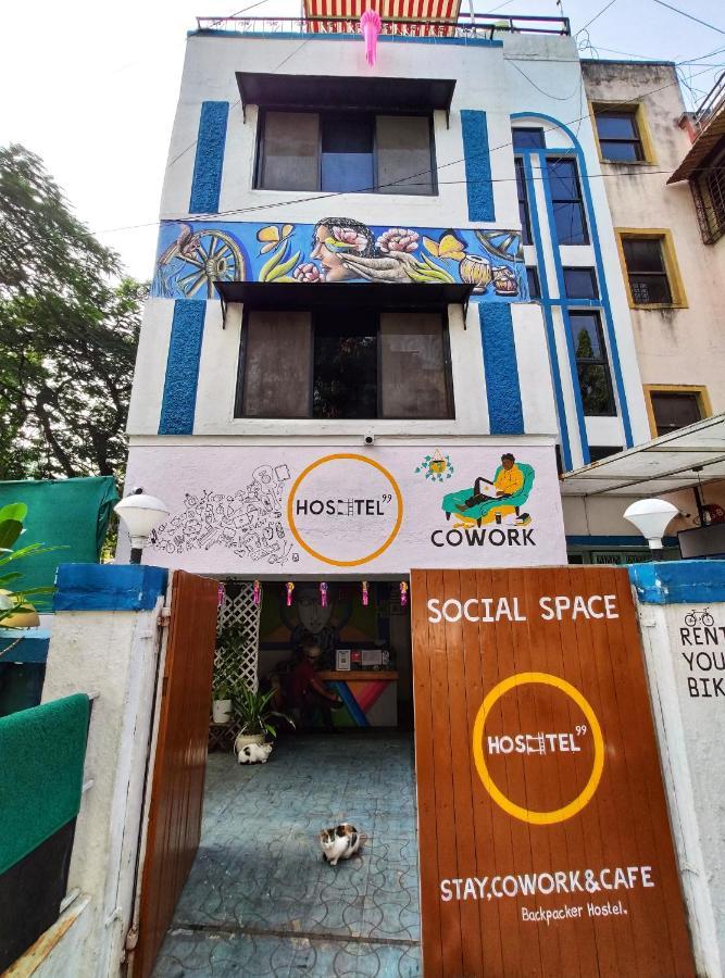 Hoshtel99 - Prime - Stay, Cowork And Cafe Pune Esterno foto